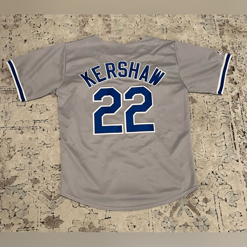 Majestic Authentic LA Dodgers Road Clayton Kershaw #22 MLB Jersey Men’s Sz: M - Picture 4 of 8